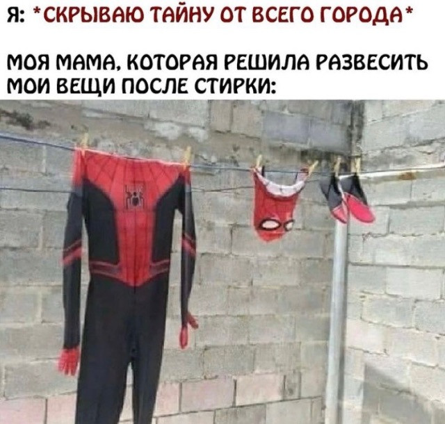 spider man wash mother 