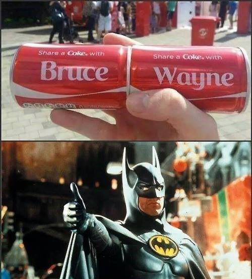 batman coca cola names 